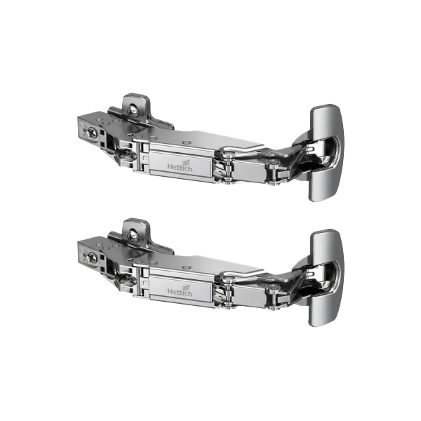 Hettich Sensys 8657i Corner 165ø Zero Protrusion Soft Close Hinges, 0 Crank, 1 Set (2